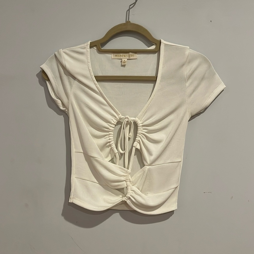 Madden girl crop top.